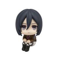 MegaHouse Look Up Attack on Titan Mikasa Ackerman 110mm PVC Resin Painted Movable Figure Approx. black