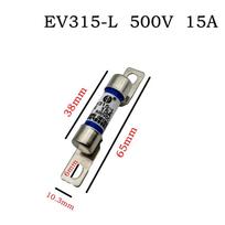 Elektrinės transporto priemonės saugiklis EV315-L15A-50A 500V - Zhongrong New Energy EV315-L 50A