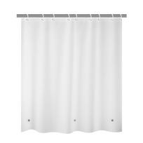 180-230cm Dušo užuolaidos Vandeniui atsparios Tvirtos Storo audinio Vonios užuolaida Viešbučio vonios kambariui Vonia Vienspalvė balta Privati apsauga 180x200cm white