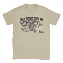 Vyriški „Kur gyvena pabaisos“ marškinėliai 100% medvilnė Viršutiniai drabužiai Laisvalaikio trumparankoviai apvalios apykaklės marškinėliai 4XL 5XL 6XL T-shirt M gray