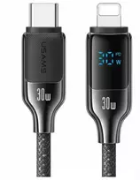 Cable 30W USB-C/Lightning 1.2m black