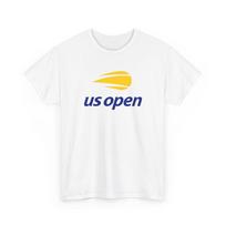 US Open Unisex White Tshirt Cotton Tee Sizes S-3XL Tennis Championship Fans Unisex T-Shirt M yellow