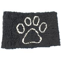 Machine Washable Dust-proof Dog Doormat Ideal For Patio Lawn And Yard 75*50CM black
