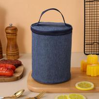 Soup Cup Bag Heat Food Grade Carry Pouch for Takeout Hot Soup Containers one size gray