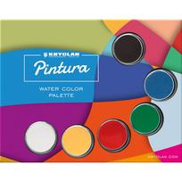 Kryolan Pintura akvareliniai dažai veidui ir kūnui, 6 spalvų
