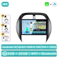 Skirta Toyota RAV 4 RAV4 2003 - 2005 Android automobilio radijas Multimedijos vaizdo grotuvas Navigacija GPS Carplay Jutiklinis ekranas Automobilio stereo sistema Pažangios sistemos 4CORE 2G 32G black