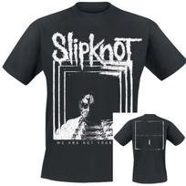 We Are Not Your Kind Slipknot T-Shirt Men Women Vintage Metal Rock Band Graphic Tee 100% Cotton Summer Streetwear Top 5XL black