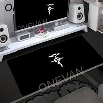 Large Fullmetal Alchemist Mouse Pad Gaming Home Mousepad XXL Office Computer Keyboard Anti Slip Carpet Computer Table Mat 30x60cm white