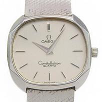 OMEGA Constellation Watches vintage SilverDial Stainless Steel Quartz Analog display unisex Used