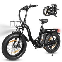 ESKUTE D202 Urban electric bicycle 250W motor 48V 20.8Ah battery 20x4-inch tires mechanical disc brakes juoda
