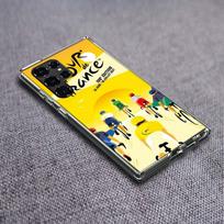 T-Tour De France Bicycle Phone Case For Samsung Galaxy S24 S23 S21 S20 FE S22 S26 Ultra S25 Edge S10 Plus Cover Clear TPU Capa S Samsung S22 yellow
