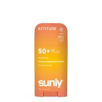 Attitude Sunly Mineral Stick SPF 50 - Minerální opalovací krém v tyčince Apsauginė priemonė nuo saulės