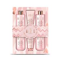 Grace Cole Creme Brulée Body Care Set ( Creme Brulée & Pomerančový květ ) - Dárková sada péče o tělo ( 6 ks ) Vonios ir dušo priemonė