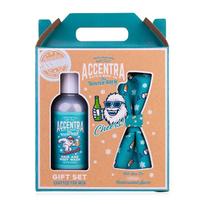 Accentra Men`s Collection Winter Edition Gift Set - Dárková sada s motýlkem Vonios ir dušo priemonė