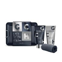Grace Cole On The Go Homme Gift Set ( Černý pepř & Mandarinka ) - Dárková sada v plechové dóze ( 3 ks ) Vonios ir dušo priemonė
