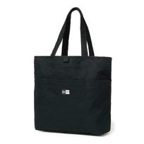 New Era 2WAY Utility Canvas Tote & Shoulder Bag, Black, Free Size - FREE UTILITY CANVAS TOTE BAG BLK 251