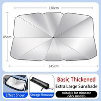 For Suzuki Vitara Swift Ignis Kizashi SX4 Baleno Ertiga Samurai S-Cross Car Windshield Sunshades Front Shading Umbrella white