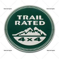 JEEP Compass Renegade TRAIL RATED 4X4 Snow Mountain Badge Decal