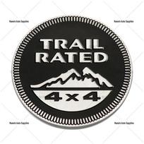 JEEP Compass Renegade TRAIL RATED 4X4 Snow Mountain Badge Decal