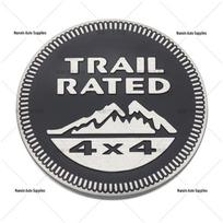 JEEP Compass Renegade TRAIL RATED 4X4 Snow Mountain Badge Decal