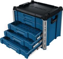 Bosch įrankių dėžė su stalčiais L-BOXX Contractor 476 Drawer 5, 1600A03W7V