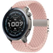 Parachute Braided Strap For Amazfit Balance 2 Bracelet 22 20mm Band For Amazfit Active/Active 2/Bip 6 5 U/GTR 4 3 2 2E/GTS 4 3 2 Amazfit Active 2 rožinė