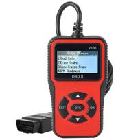 V100 2026 OBD2 Diagnostic Scanner Auto Car Code Reader And Scanner Vehicles' Health Inspection Tool English black