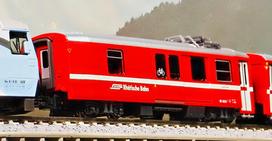 KATO N Gauge Rhaetian Railway Power Luggage Car DS4222 5279-2 Railway Model Passenger Car gray
