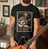 The Guitarist Tarot Card Shirt 4XL black