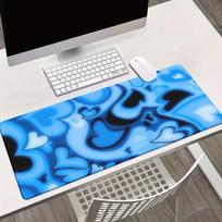 lack Gradient Irregular Graphics Mouse Pad HD Printed NonSlip Desk Mat Multifunctional Gaming Keyboard Pad for Office  Home 300x800x2mm