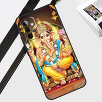 Lord Ganesha Case For Samsung Galaxy A56 A36 A26 A16 A06 A54 A34 A14 A12 A22 A32 A52 A13 A53 A15 A35 A55 Samsung A14 beige