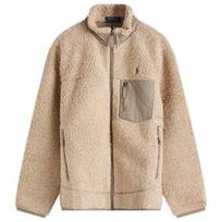 Polo Ralph Lauren Pony Embroidered Zip Up Jacket 710951701005 M beige