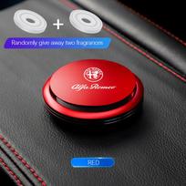 Automobilio interjero aromaterapinis oro gaiviklis, kvepalų difuzorius Alfa Romeo Giulietta 159 Mito Giulia Stelvio 147 156 Tonale Brera red