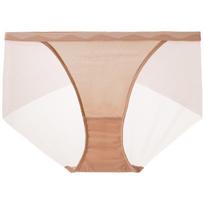 Embry Form Patchwork Mesh Low-Waist Briefs L