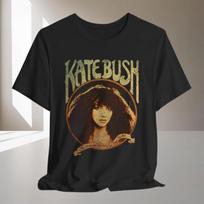 NEW  Kate Bush Black Cotton All size S5XL Unisex Shirt Gift For Fan HRN160 Unisex T-Shirt L black