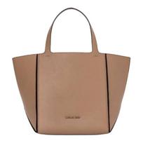 MICHAEL KORS Jordi Brand Logo Tote Bag Tote Bag Shopping Bag Cow Leather Handbag Medium Women's Beige