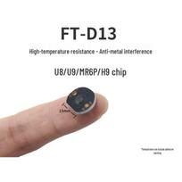 High-Temperature Resistant UHF RFID Anti-Metal Tag (915MHz, PCB, Passive) black