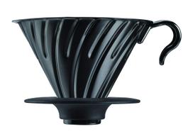 HARIO V60 Metalinis kavos lašintuvas Kavos lašintuvas 1–4 puodeliams Matinis juodas VDM-02-MB black