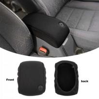 For Jeep Wrangler TJ 1997-06 Black Armrest Cushion Cover Center Console Box Pad black