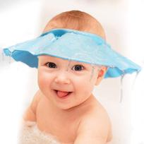 Styxon Adjustable Safe Soft Bathing Baby Shower Hair Wash Cap for Children, Baby Bath Cap Shower Protection for Eyes and Ear,Multi Color (4 pic)