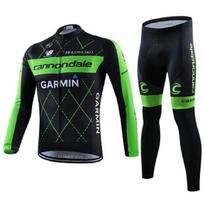 Men Women Cycling Jersey Bib Shorts Set Long Sleeve Mountain Road Bike Apparel Breathable 4XL black