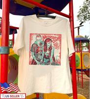 Unisex shirt Cotton Oversize Large Size Messer Chups Don#039;t WorryBe Creepy Full Size S5XL XXL blue