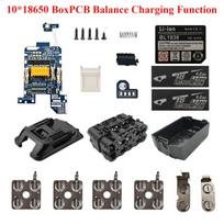10/15/20 Cores For MAKITA 18V Li-ion Battery Case BMS PCBA Balance Charging Circuit Board Lithium Ion Batteries Pack BL1830 Box 10Holes