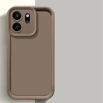 OPPO Reno 15 dėklas Appo Orrs Reno15 Pro Reno15Pro telefonų dėklams Anti-drop apsauga Prabangus matinio paviršiaus minkštas galinis dangtelis Carcase OPPO Reno15 kava