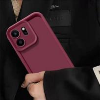 OPPO Reno 15 dėklas Appo Orrs Reno15 Pro Reno15Pro telefonų dėklams Anti-drop apsauga Prabangus matinio paviršiaus minkštas galinis dangtelis Carcase OPPO Reno15 raudona