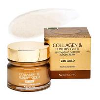 3w Clinic Kolageno prabangi 24K aukso miltelių kremas 100ml (15548971) beige