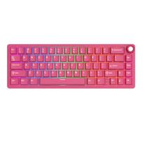 Klaviatūra Royal Kludge R65 (Berry Red) - RK Cream Switches