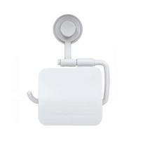 Waterproof Bathroom Roll Paper Holder Suction Cup Toilet Paper Holder  Humid Environment balta