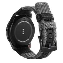 20mm 22mm Nailoninis dirželis Samsung Galaxy Watch 7 FE 6 5 4 40mm 44mm Pintas dirželis Huawei GT5 Pro 46mm GT4/3Pro Sportinis riešo dirželis 22mm black