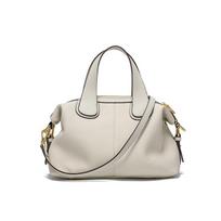 2026 NEW Genuine Leather Tote Bag Women Small Real Cow Leather Handbag Woman Solid Pattern Shoulder or Crossbody Bag white
